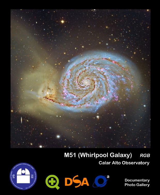 M51 whirlpool galaxy